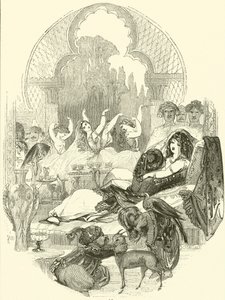 Illustration for Don Juan (engraving) by English School