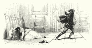 Illustration for Les Huguenots by Giacomo Meyerbeer