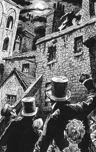 Illustration for Oliver Twist by Charles Dickens