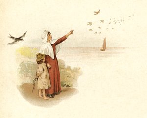 Illustration for The Coming Of Father Christmas