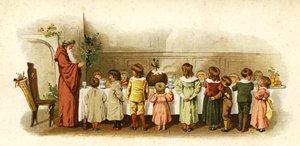 Illustration for The Coming of Father Christmas