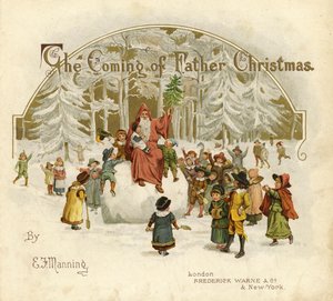 Illustration for The Coming of Father Christmas