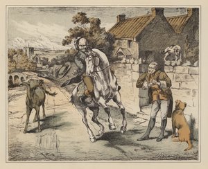 Illustration for The Diverting History of John Gilpin by William Cowper