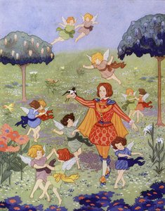Illustration for The Happy Prince by Oscar Wilde