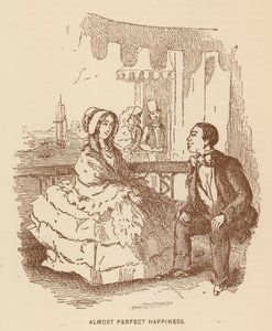 Illustration for The History of Pendennis by Thackeray by English School