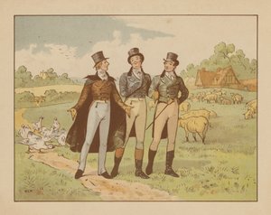 Illustration for The Men of Ware, c.1880 by English School