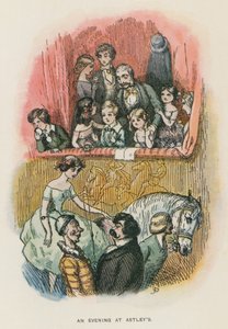 Illustration for The Newcomes by Thackeray by English School