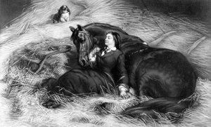 Illustration from Girl with Horse, after Rosa Bonheur, 19th Century