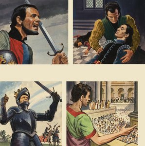 Images from Shakespeare by English School