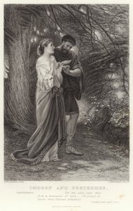 Imogen and Posthumus, Cymbeline, Act I, Scene 2