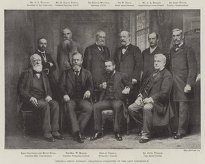 Imperial Penny Postage, Organising Committee of the late Conference by English School
