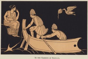 In the Gardens of Babylon by English School