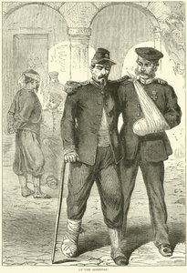 In the Hospital, November 1870 by English School