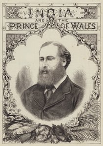 India and the Prince of Wales by English School