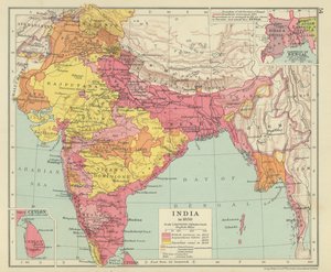 India in 1858