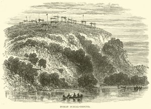 Indian Burial-Ground by English School
