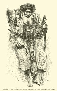 Indian Fakir with Iron Circlet by English School