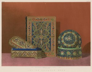 Indian Lacquer Work by English School