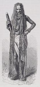Indian Fakir, from The History of Mankind, Vol.III, by Prof. Friedrich Ratzel, 1898 by English School