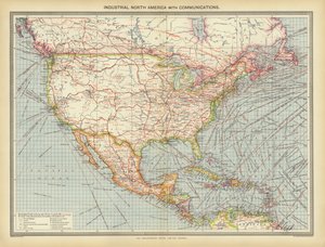 Industrial North America with Communications by English School