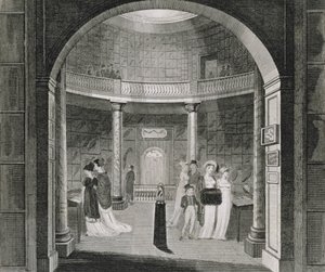 Interior View of the Leverian Museum, 1806 by English School