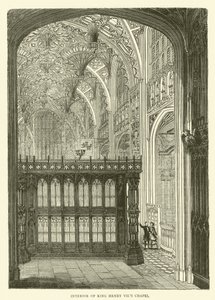 Interior of King Henry VII