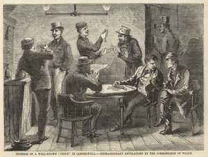 Interior of a Well-Known Fence in Camberwell by English School