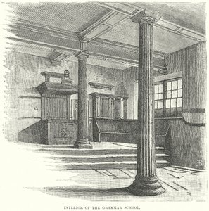 Interior of the Grammar School