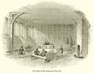 Interior of the Grammar School