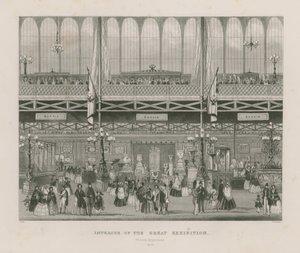 Interior of the Great Exhibition, 1851, Russian Department