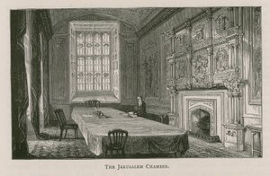 Interior of the Jerusalem Chamber by English School