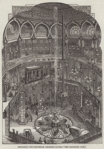 Interior of the Panopticon, Leicester-Square by English School