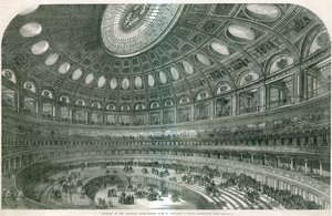 Interior of the Proposed Royal Albert Hall