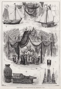 International Fisheries Exhibition, The Netherlands Court by English School