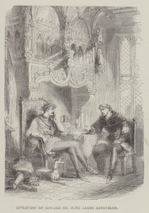 Interview of Edward III with James Artevelde by English School
