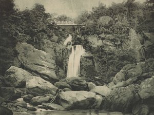 Inversnaid Falls, Loch Lomond by English School
