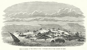 Isle of Kishm, in the Persian Gulf, Supposed Site of the Garden of Eden by English School