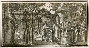 Islington Spa, Previously New Tunbridge Wells, 1735 by English School