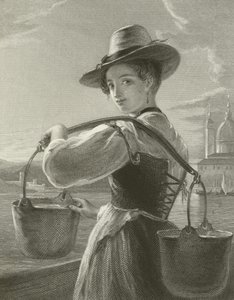 Italian Water Carrier by English School