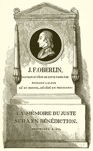 J. F. Oberlin Memorial by English School