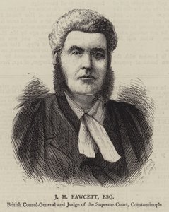 J H Fawcett, Esquire by English School
