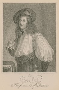 Jacob Hall, the Famous Rope Dancer by English School