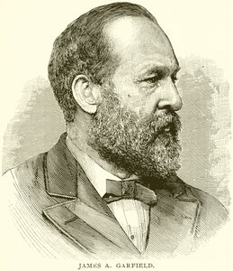 James A. Garfield by English School