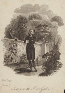 James Hervey in the Flower Garden by English School