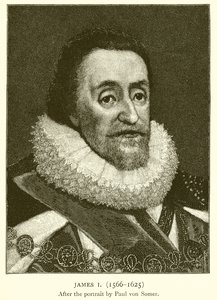 James I (1566-1625) by English School