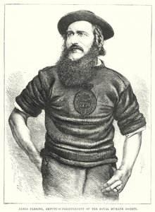 James Parsons, Deputy-Superintendent of the Royal Humane Society