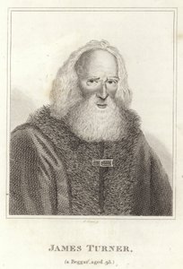 James Turner, a Beggar aged 93 by English School