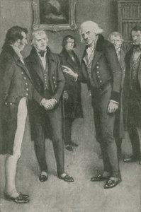 James Watt Meets Walter Scott by English School