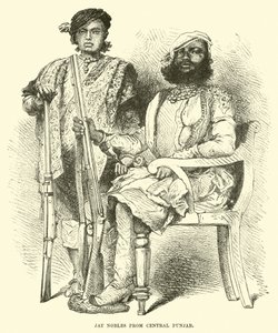 Jat Nobles from Central Punjab by English School