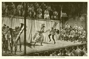 Javanese Drama--Theater of Moros-Moros by English School